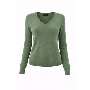Isaac Mizrahi Olive Scoop Neck Knit Sweater